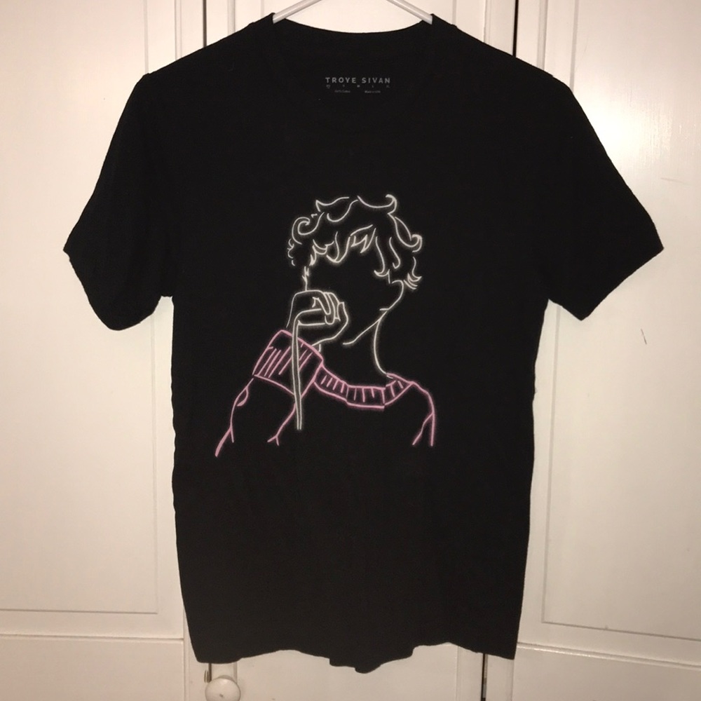 Troye Sivan Outline Band Tee